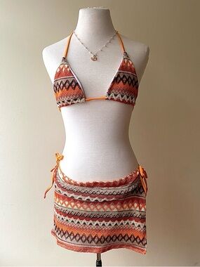 y2k Triangle Bikini Swimwear